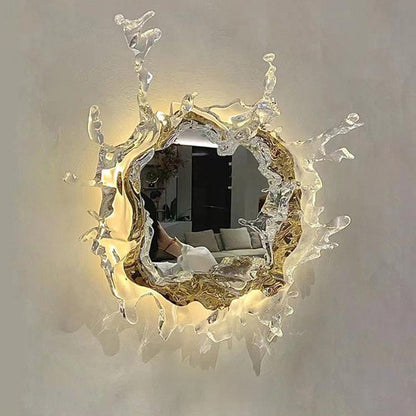 WOMO Art Wall Mirror with Light-WM6152