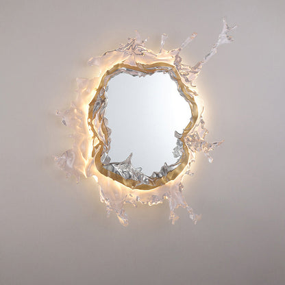 WOMO Art Wall Mirror with Light-WM6152