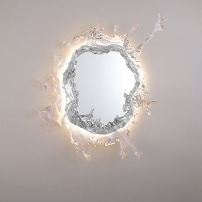 WOMO Art Wall Mirror with Light-WM6152