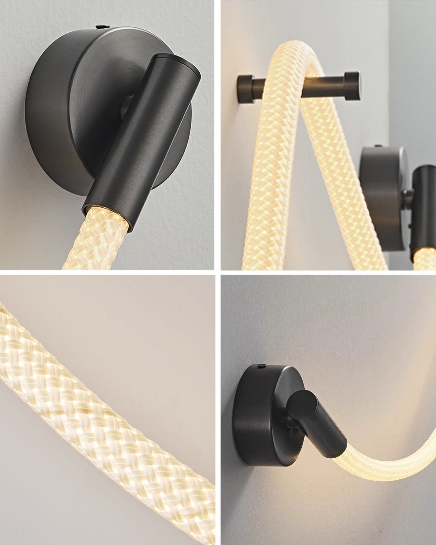 WOMO Rope LED Wall Sconce - WM6162