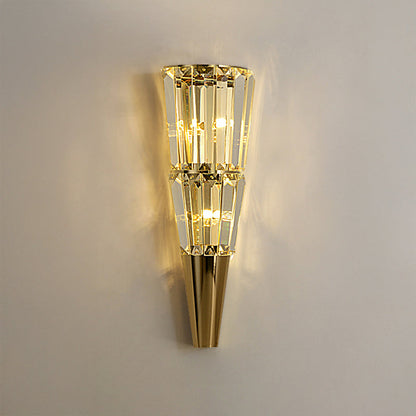WOMO Cone Crystal Wall Sconce -WM6163