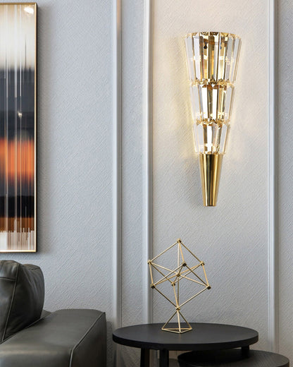 WOMO Cone Crystal Wall Sconce -WM6163