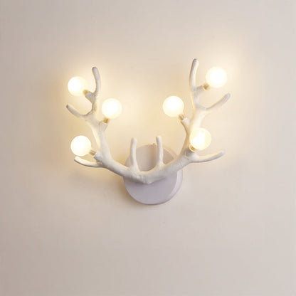 WOMO Antler Globe Wall Sconce -WM6165