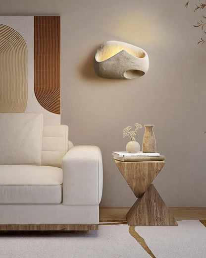 WOMO Wabi Sabi Concrete Wall Sconce -WM6166