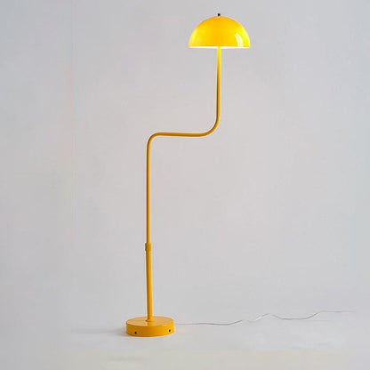 WOMO Dome Glass Telescoping Floor Lamp-WM7097
