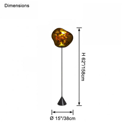 WOMO Melt Lava Floor Lamp-WM7113