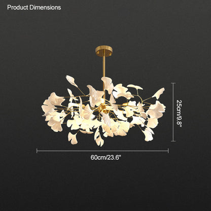 WOMO Gingko Leaf Chandelier-WM2205
